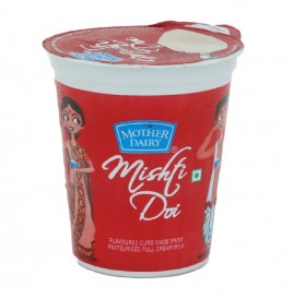 Mother Dairy Mishti Doi   Pack  400 grams